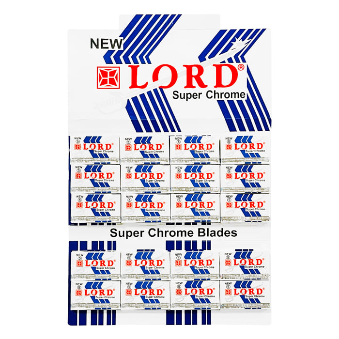 Lord Super Chrome Double Edge Razor Blades
