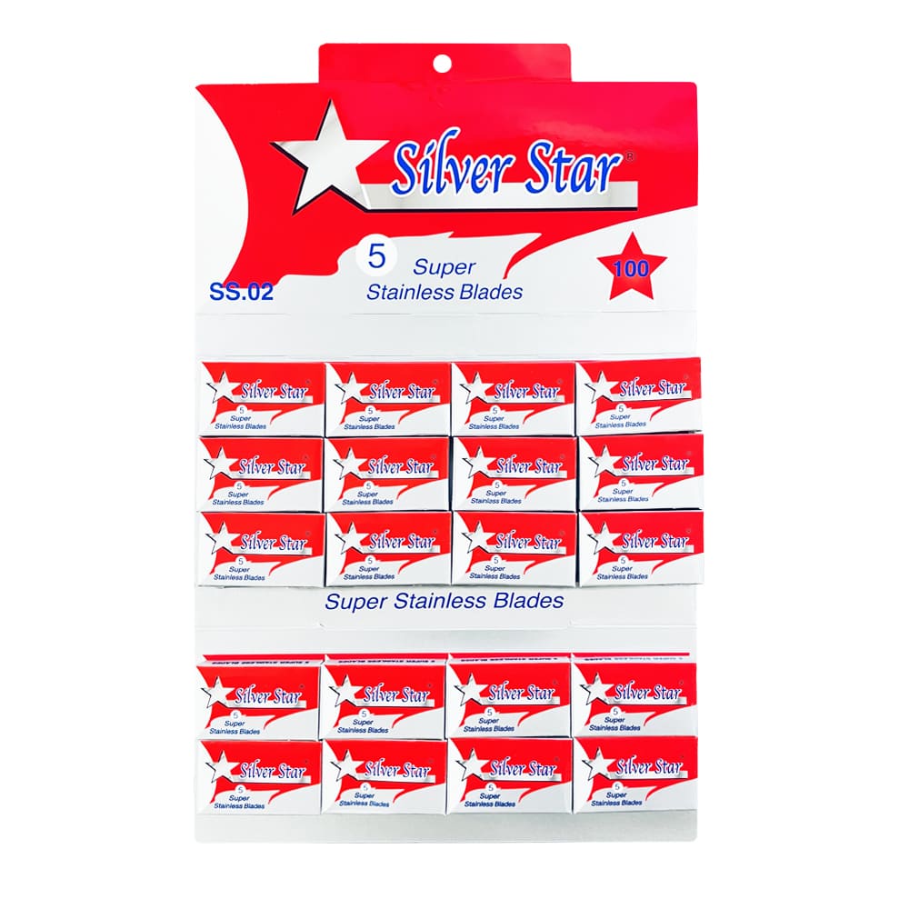 Lord Silver Star Super Stainless Double Edge Razor Blades