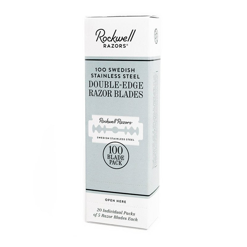 Rockwell Swedish Stainless Steel Double Edge Razor Blades