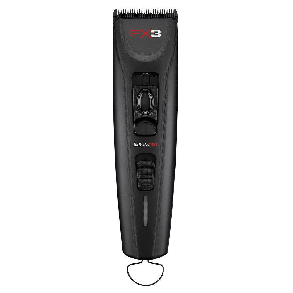 BaBylissPRO FX3 professional hair clipper, part of a barbershop starter kit
