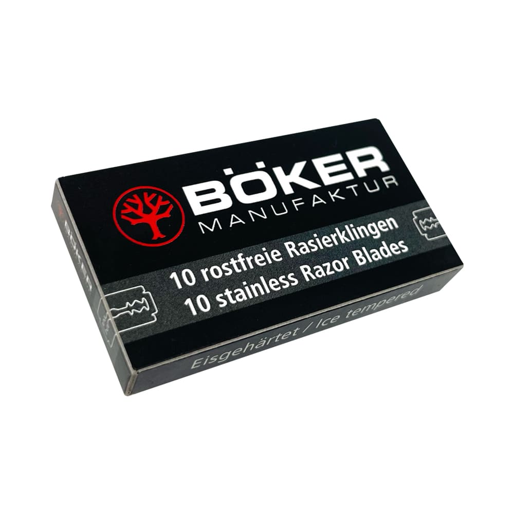 10 Boker Solingen Double Edge Razor Blades