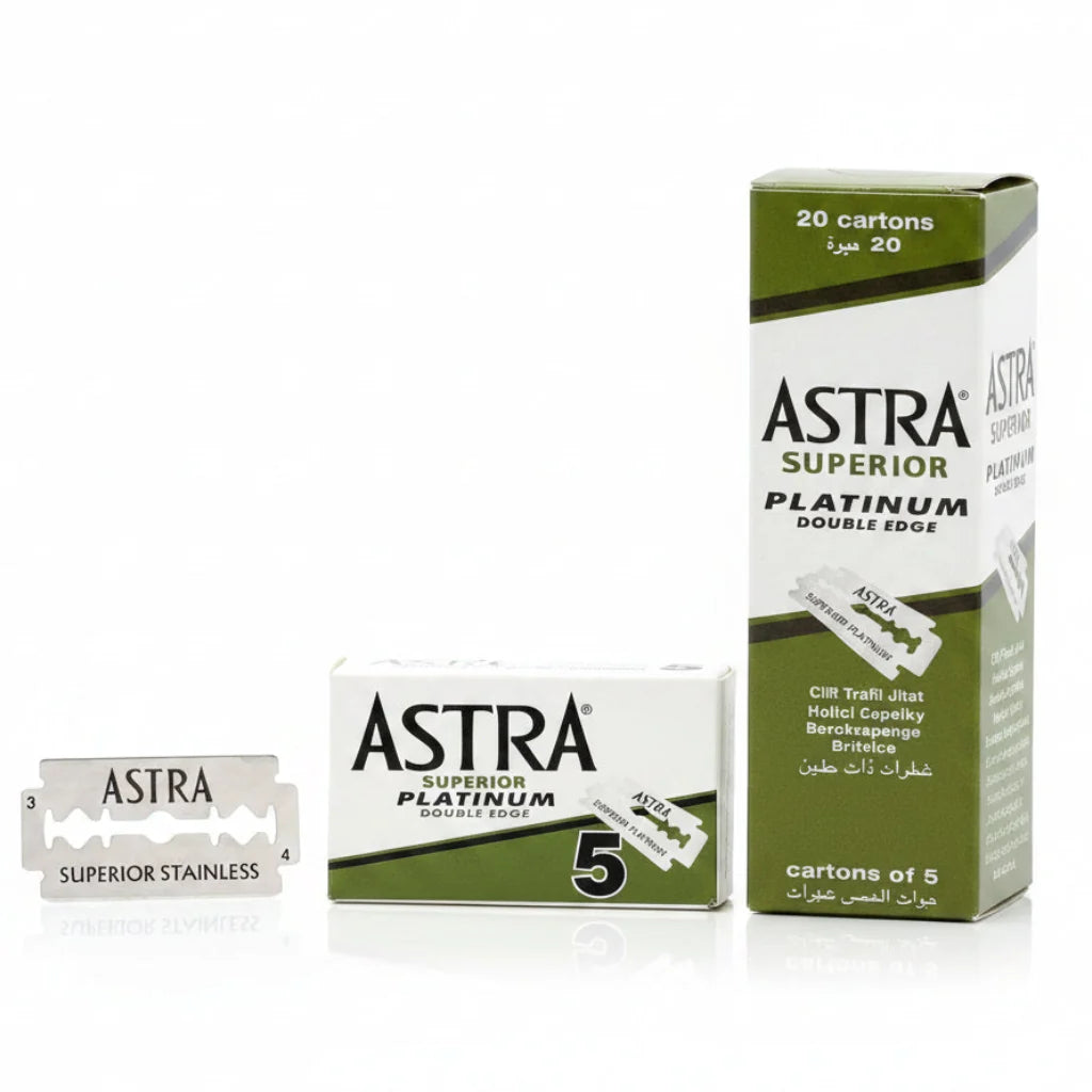 Astra Double Edge Razor Blades (Green)