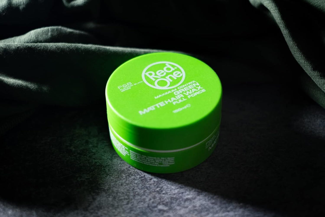 3x RedOne Green Hair Styling Wax full force 150ml