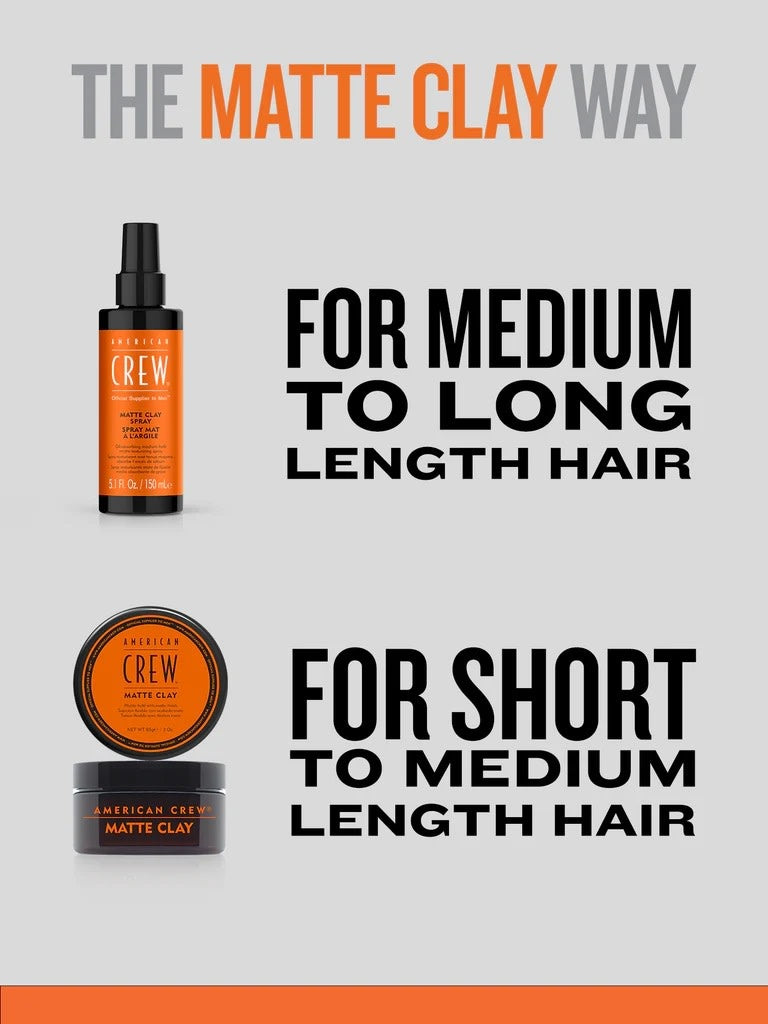 American Crew Matte Clay Spray – 150ml