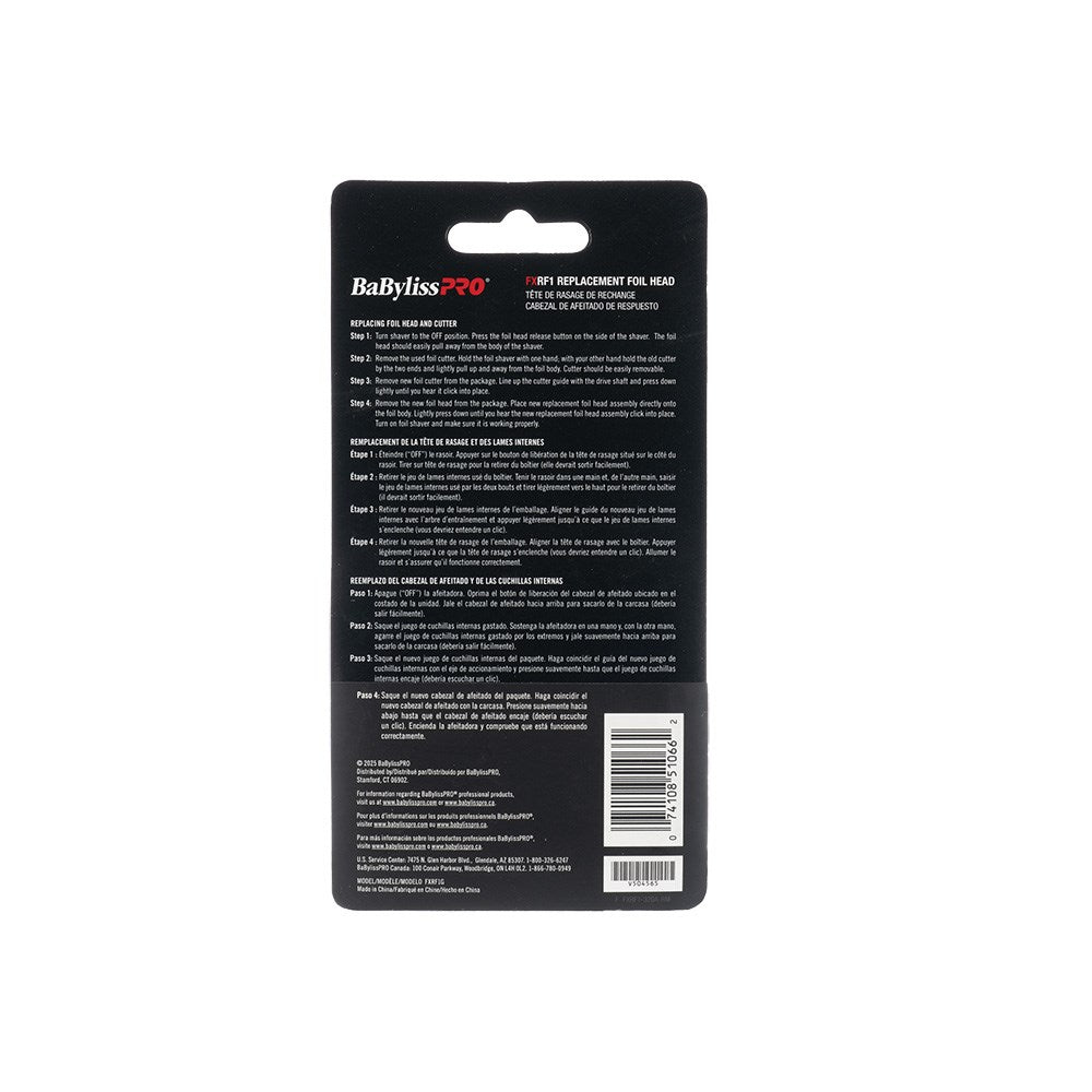BaBylissPRO GoldFX FoilFX01 Shaver Replacement Foil Head