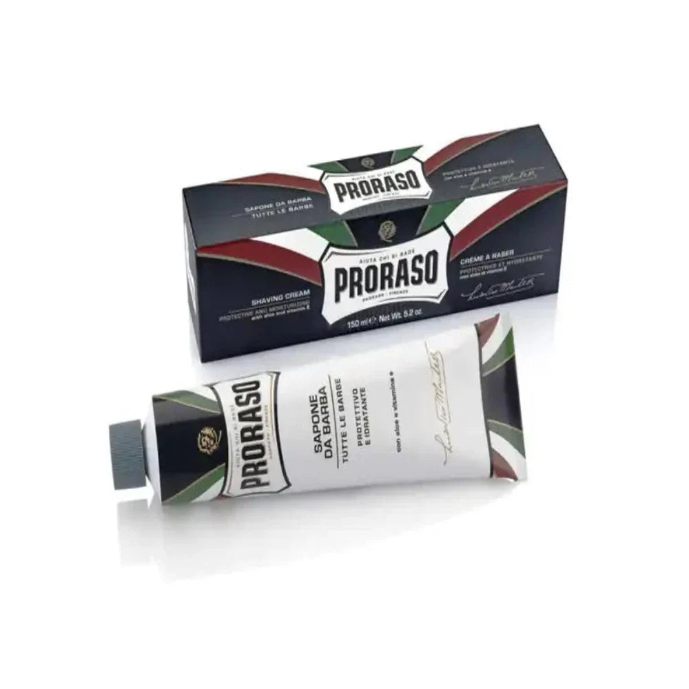Proraso Aloe Vera & Vitamin E Protective Shaving Cream Tube 150ml
