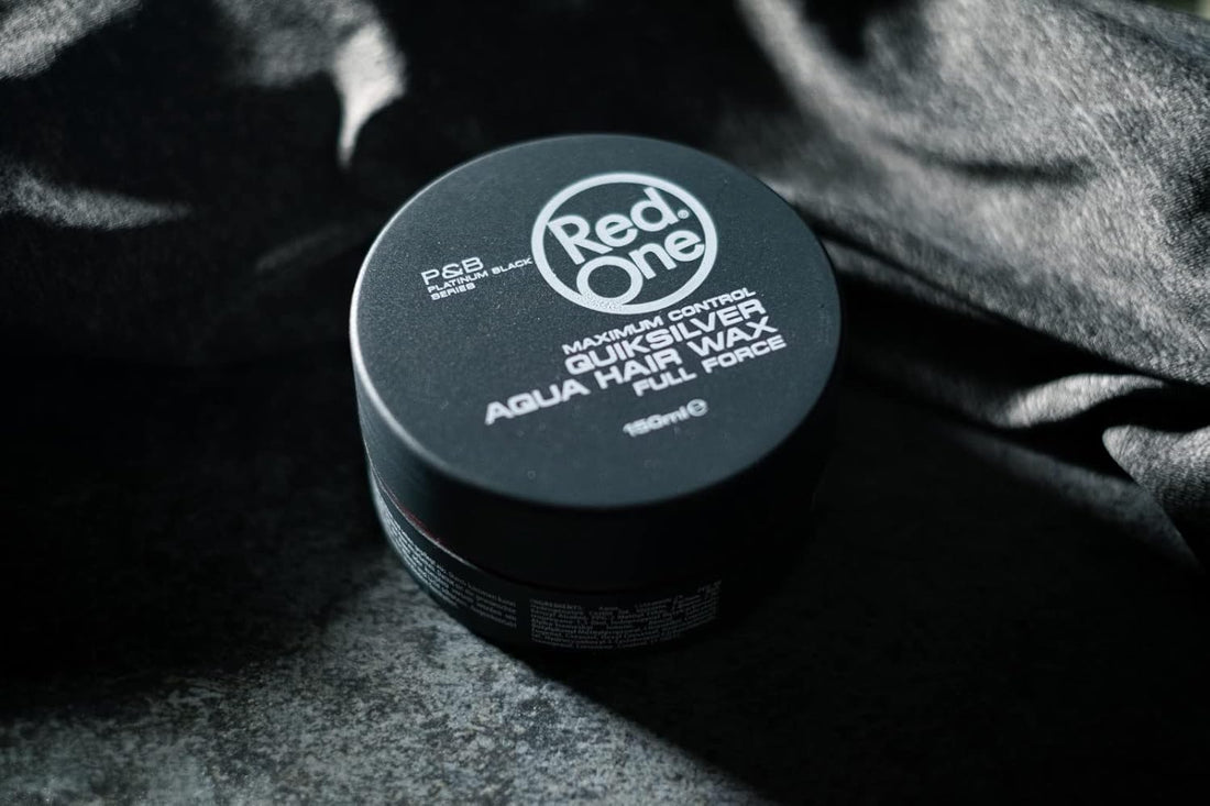 3x RedOne Quiksilver Hair Styling Wax full force 150ml