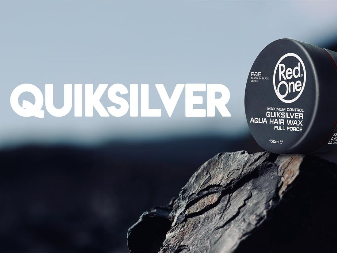 3x RedOne Quiksilver Hair Styling Wax full force 150ml