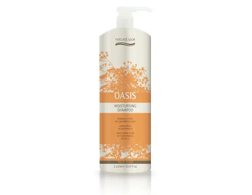 Natural Look Oasis Moisturising Shampoo 375ML/1L/5L (Choose Your Size)