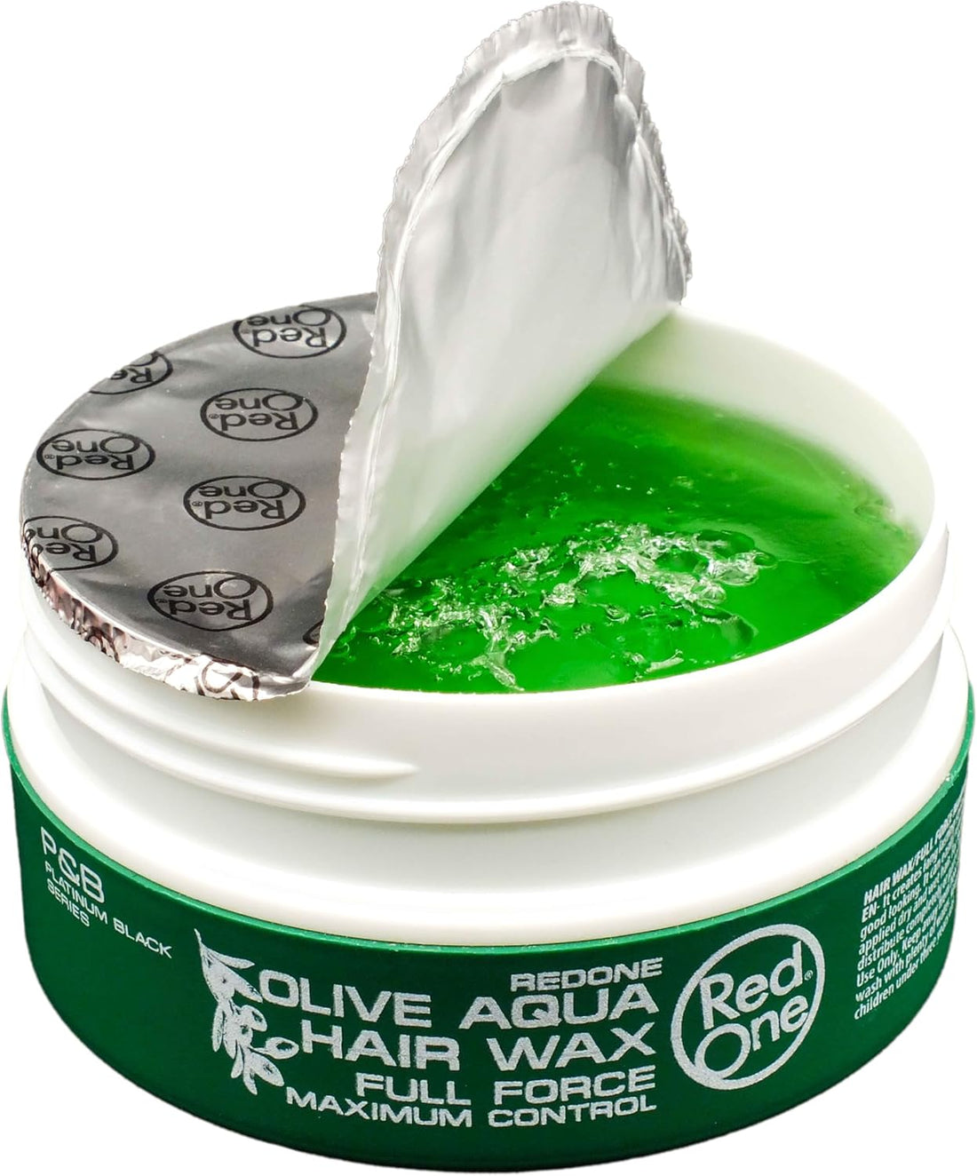 3x RedOne Hair Styling Wax Full Force Olive 150ml