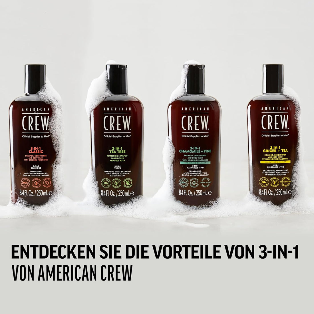 American Crew 3 In 1 Tea Tree 450ml