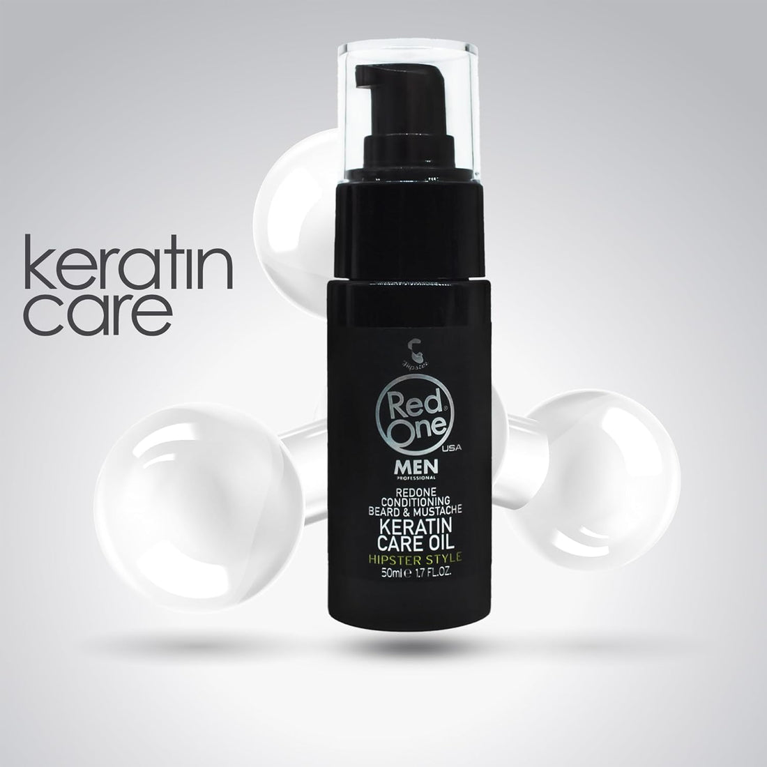 RedOne Keratin Beard Care Oil – 50ml Black