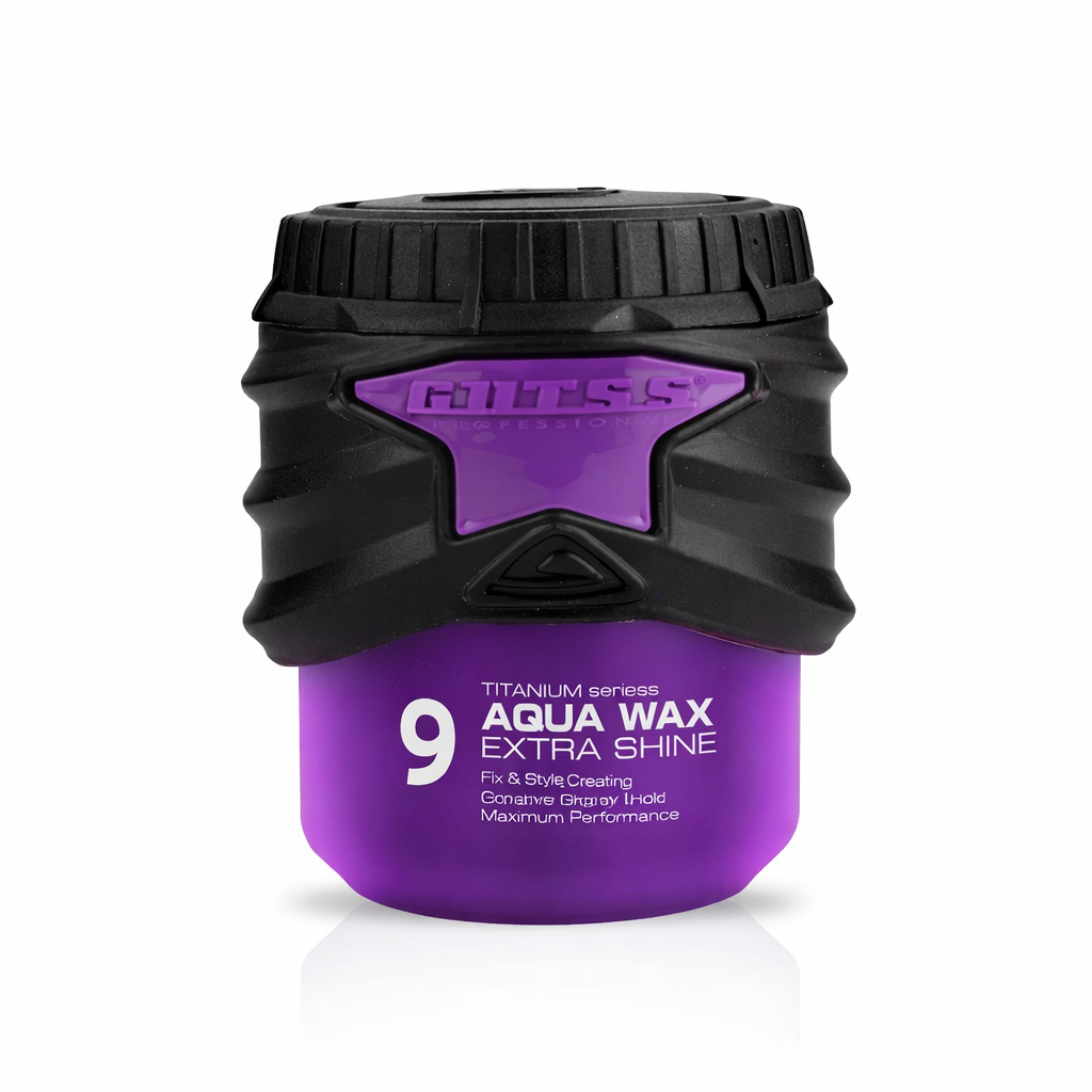 GUTSS Aqua Wax Extra Shine No.9 – Maximum Gloss & Flexible Hold (150ml)