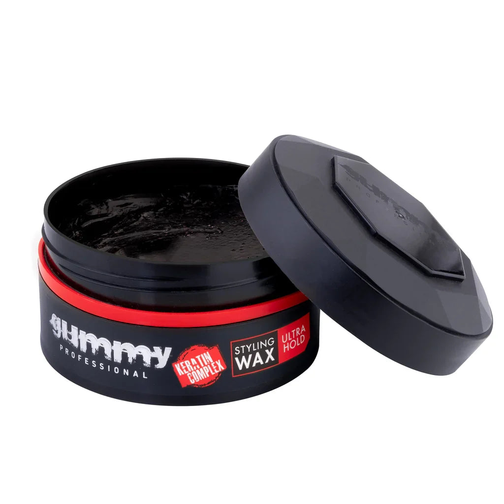 3x Gummy Styling Wax – 150ml Ultra Hold - Red
