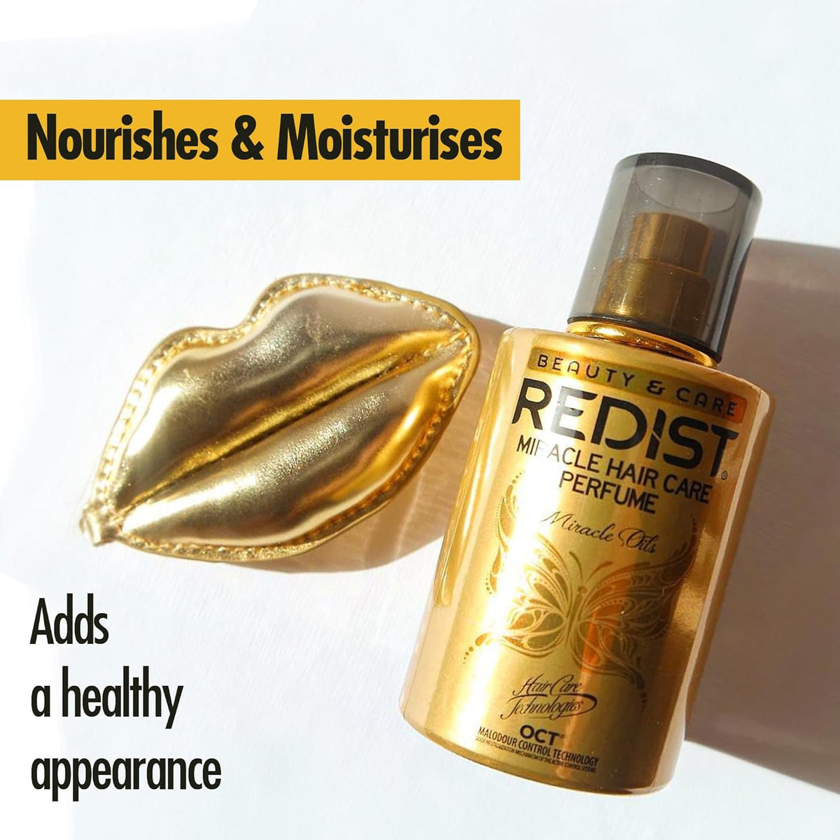 REDIST Hair Perfume - 40 Overdose Miracle Oils 50ml for Luxurious Fragrance