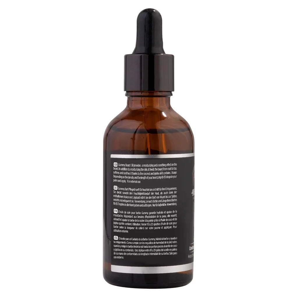 Gummy Beard & Moustache Oil – 50ml Beard Growth