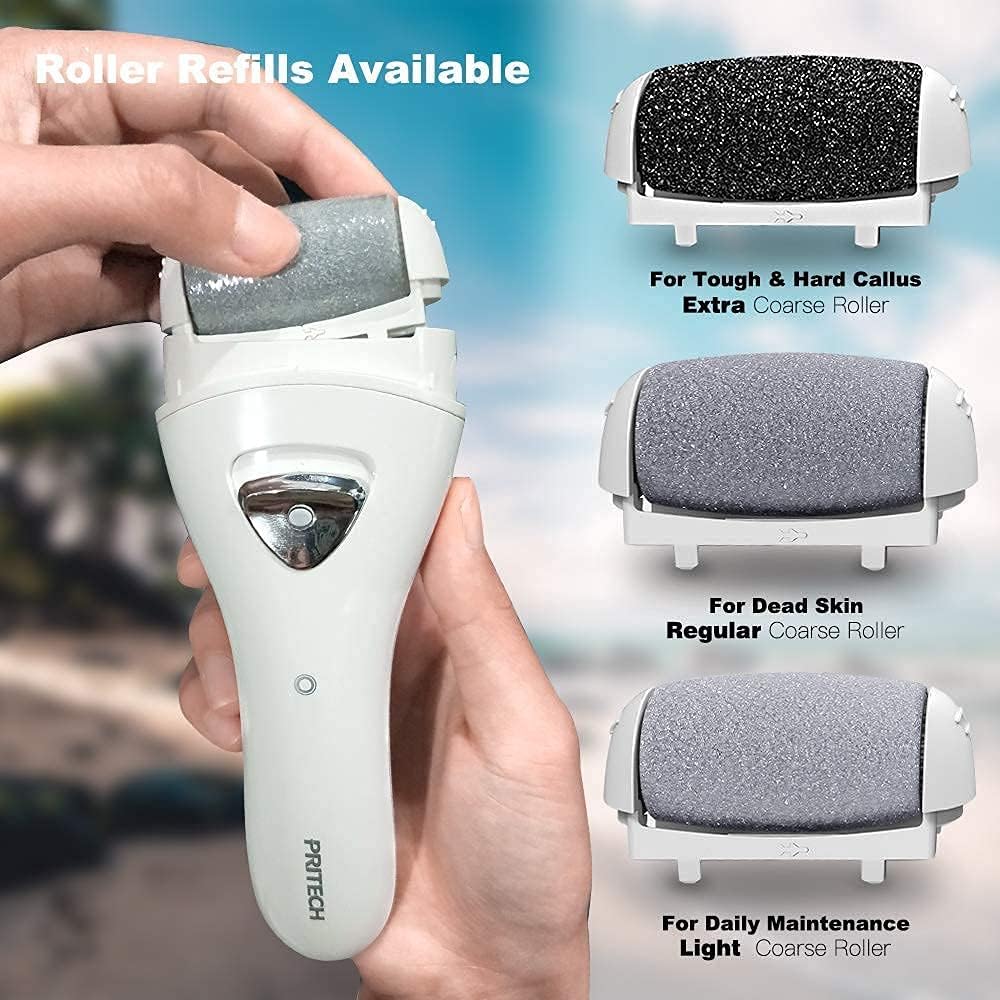 NBHS Rechargeable Electric Foot Callus Remover – Waterproof Pedicure Tool