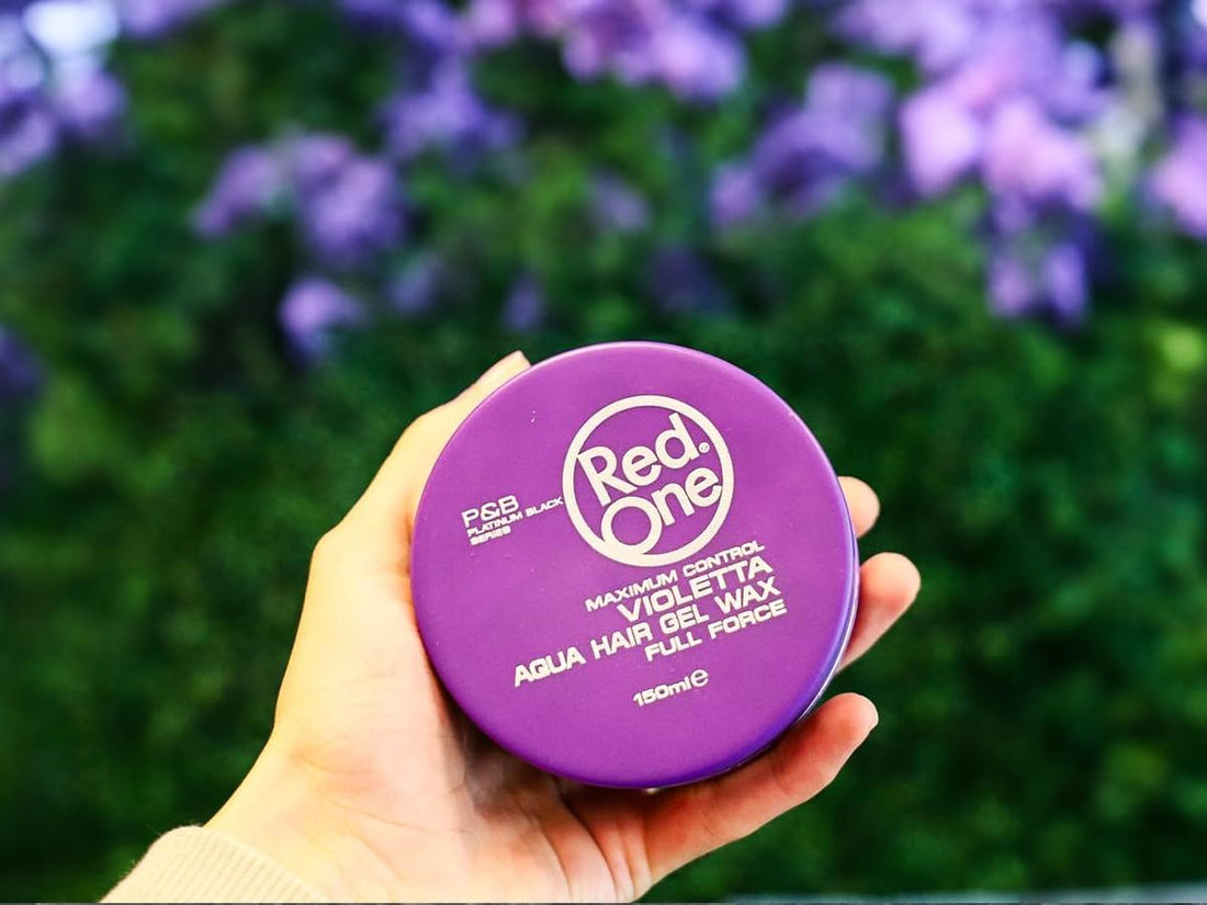3x RedOne Purple Hair Styling Wax full force Red One 150ml