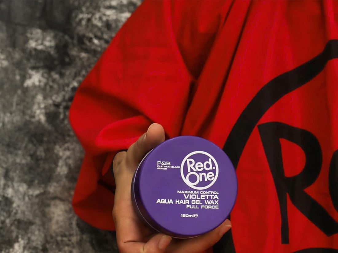 3x RedOne Purple Hair Styling Wax full force Red One 150ml