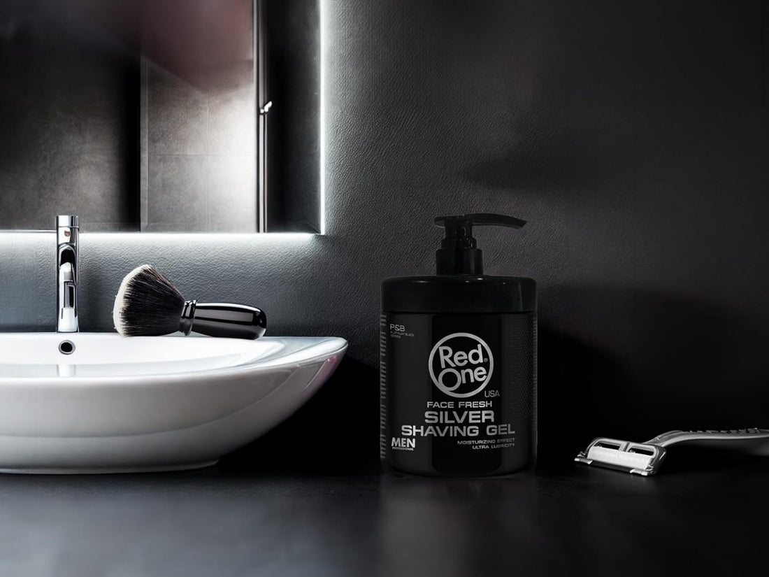 RedOne Shaving Gel Silver– Barber Silver - Shaving gel 1000 ml