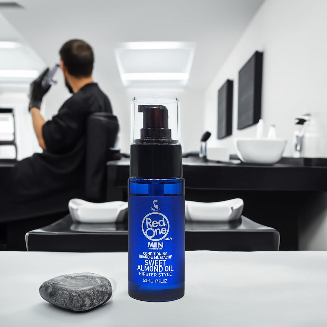 RedOne Sweet Almond Beard Care Oil – 50ml Blue