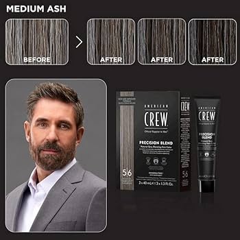 American Crew Precision Blend Medium Ash – 3x40ml