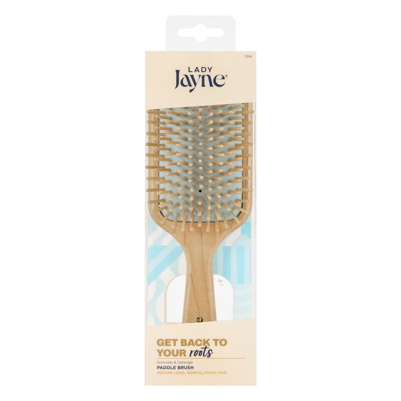 Lady Jayne Maple Wood Paddle Brush