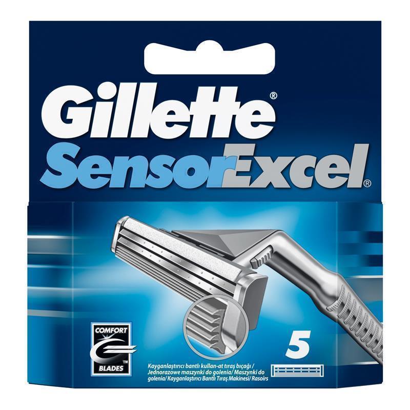 Gillette Sensor Excel Razor Blade Refills 10 Pack