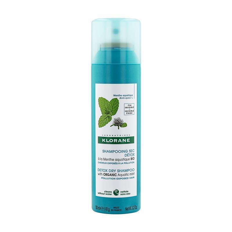 Klorane Aquatic Mint Detox Dry Shampoo 150ml