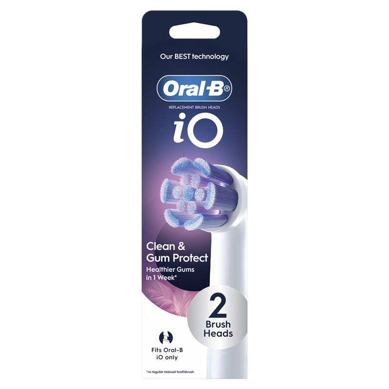 Oral-B iO Clean and Gum Protect Replacement Brush Heads