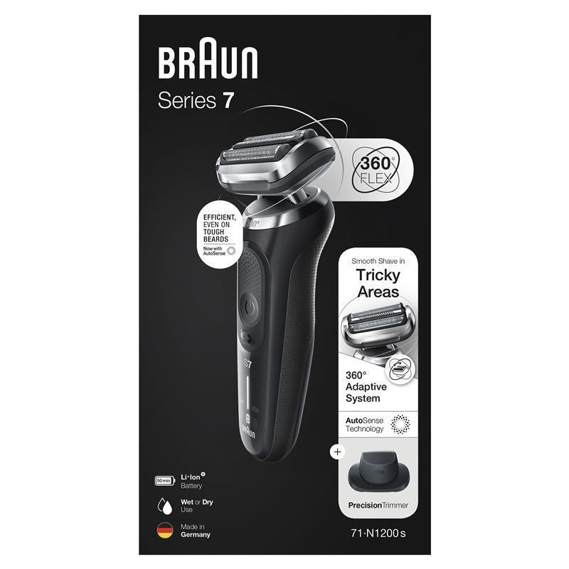Braun Series 7 Electric Shaver with Precision Trimmer 71-N1200s