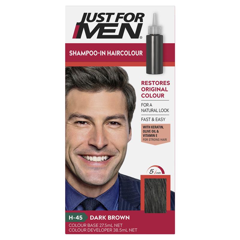 Just For Men Hair Colour H-45 Dark Brown