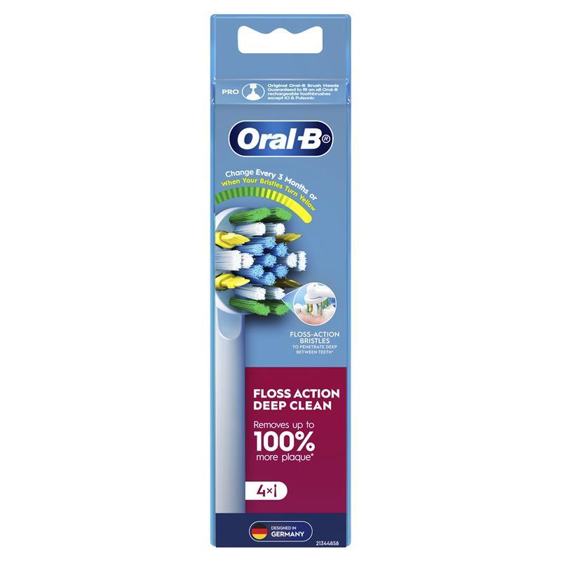 Oral-B Floss Action Replacement Brush Heads