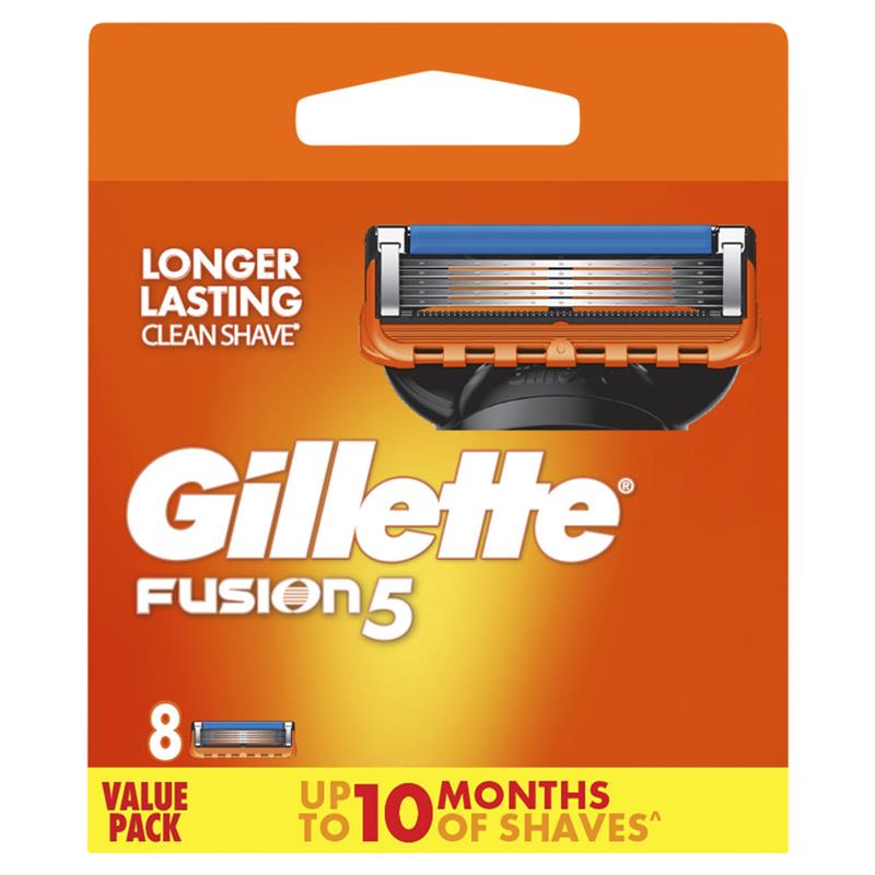 Gillette Fusion5 Manual Razor Blades 8 Pack