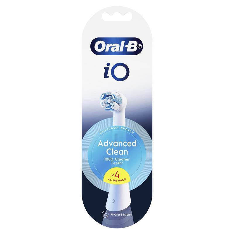 Oral-B iO Advanced Clean Replacement Brush Heads