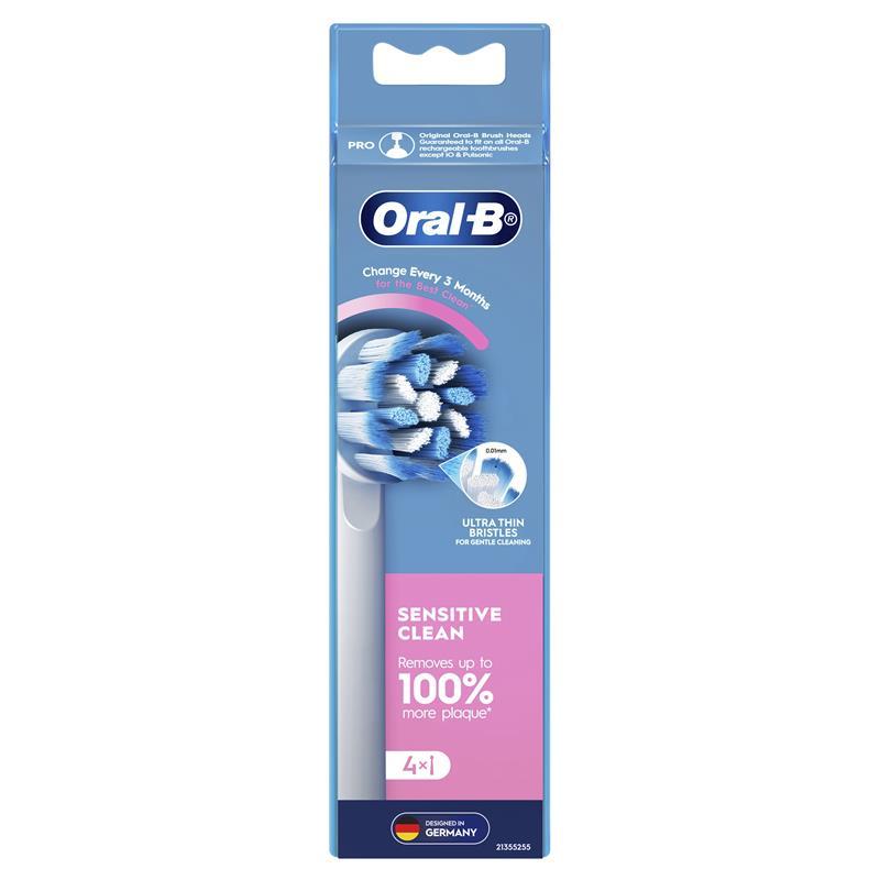 Oral-B Sensitive Clean Replacement Brush Heads