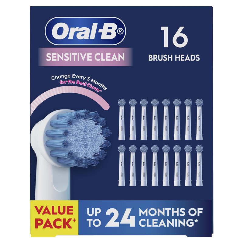 Oral-B Sensitive Clean Replacement Brush Heads