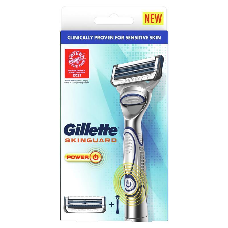 Gillette SkinGuard Power Razor with 1 Blade Refill