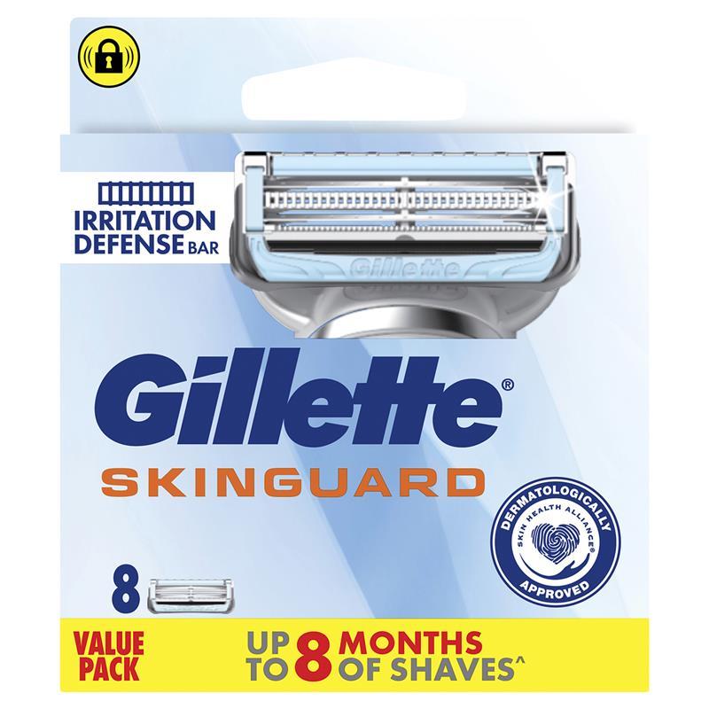 Gillette SkinGuard Sensitive Razor Blade Refills 8 Pack