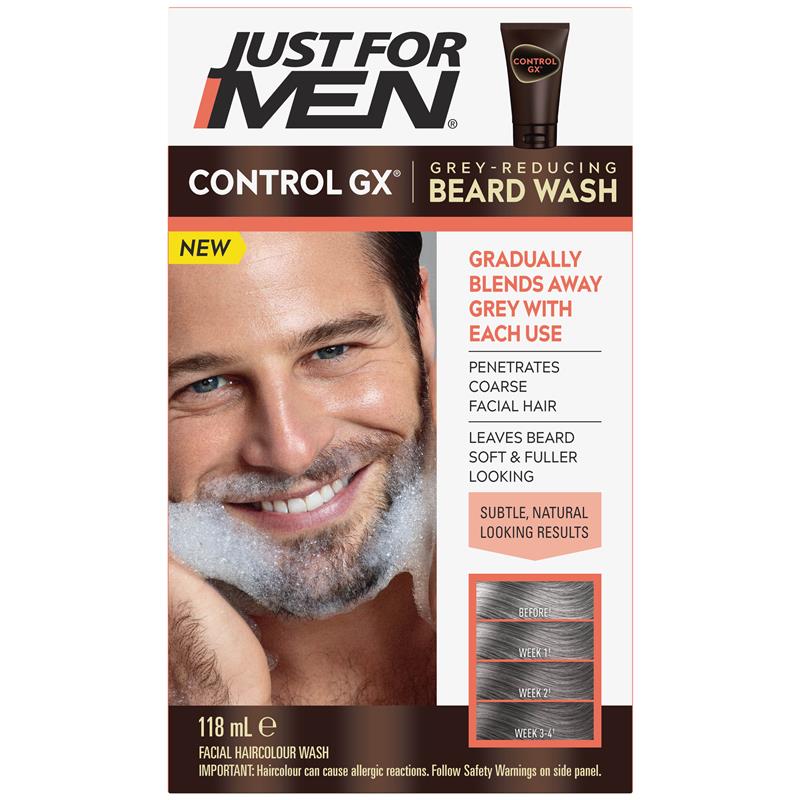 Just For Men Control GX Grey Reducing Beard Wash 118ml