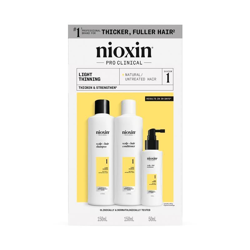 Nioxin Scalp and Hair Thickening System Trial Kit