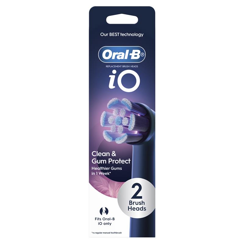 Oral-B iO Clean and Gum Protect Replacement Brush Heads