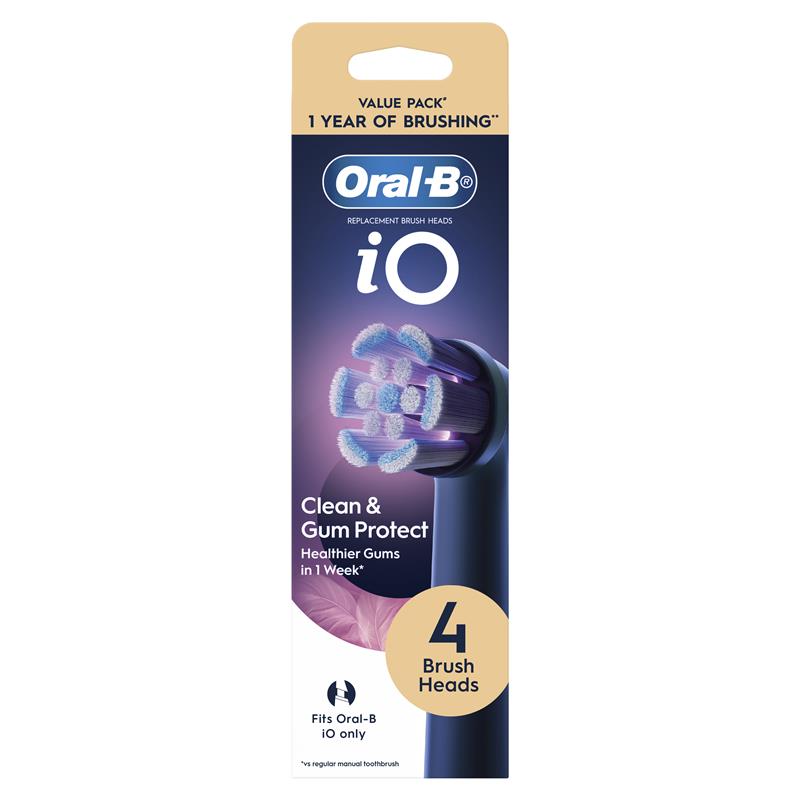 Oral-B iO Clean and Gum Protect Replacement Brush Heads