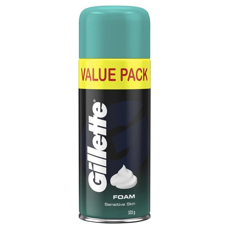 Gillette Shave Foam Sensitive 333g Value Pack