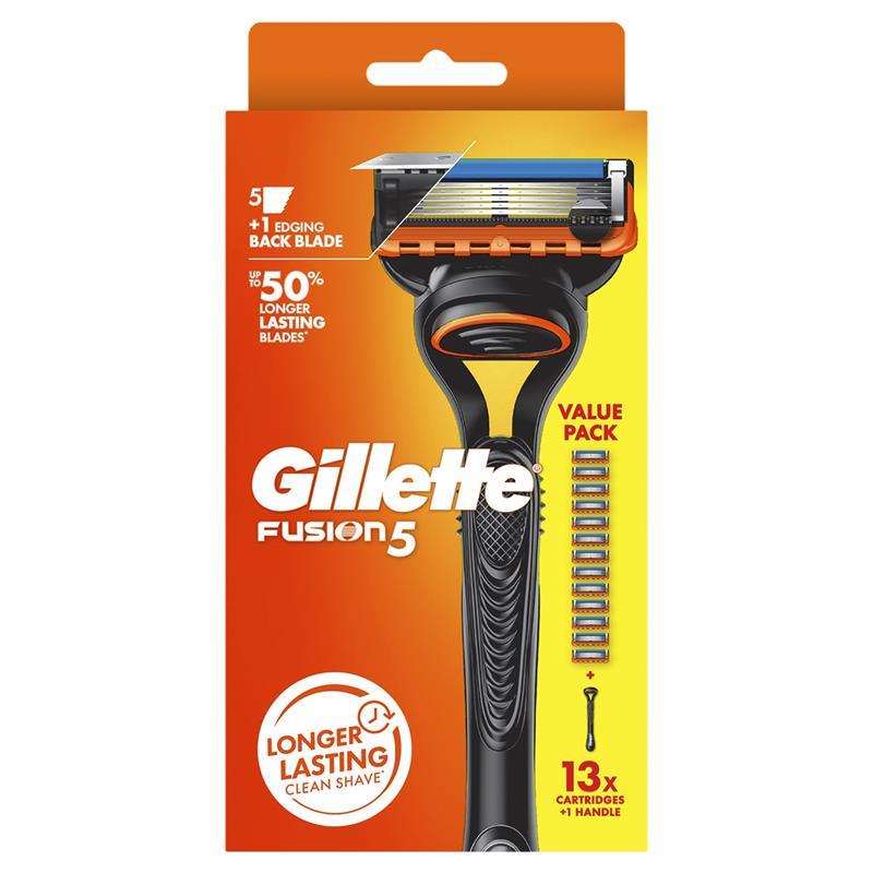 Gillette Fusion5 Razor with 13 Blade Refills