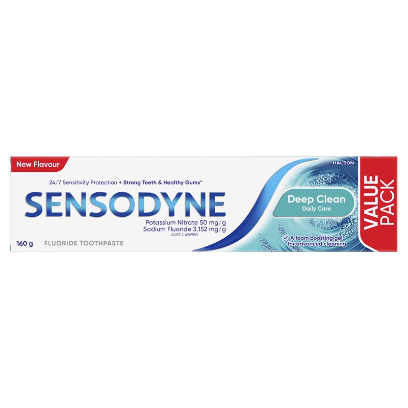 Sensodyne Deep Clean Toothpaste 160g