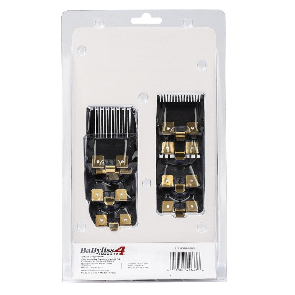 BaBylissPRO Premium Hair Clipper Comb Attachment Set 8pk