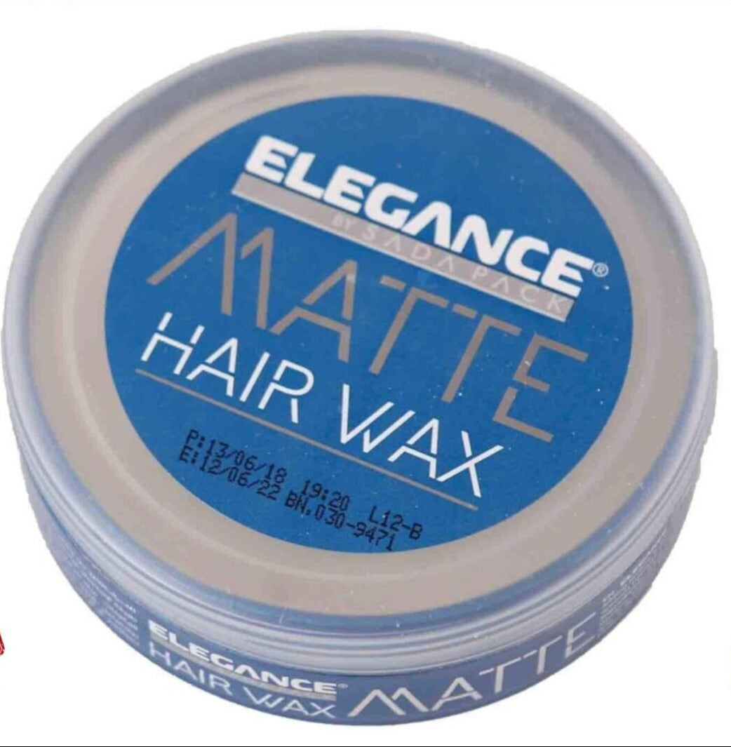 3x Elegance Hair Matte Styling Wax Style For Men Sadapack 140g