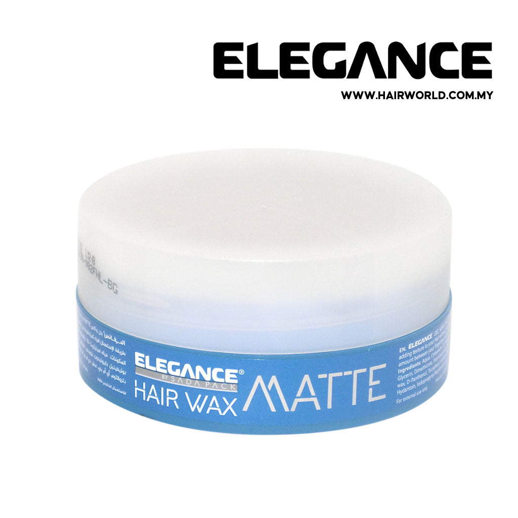 3x Elegance Hair Matte Styling Wax Style For Men Sadapack 140g