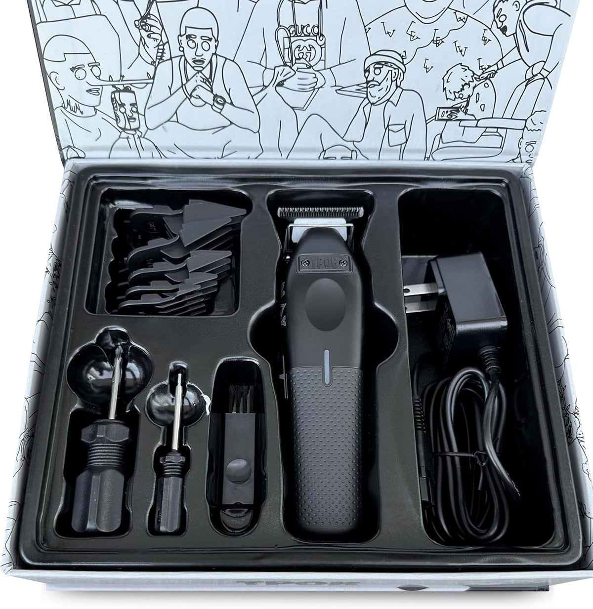 TPOB Play Hair Trimmer – 7000 RPM Quiet Motor with Softy Wide Blade NBHS